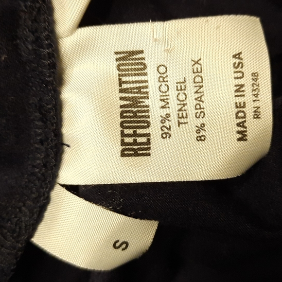 Reformation plunge neck mididress - Picture 13 of 14